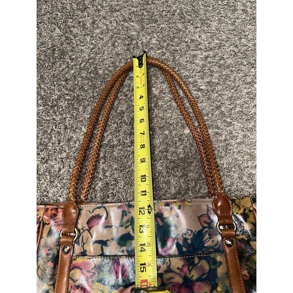 Patricia Nash Floral The Cameley leather tote and Alina in Rainforest print - Picture 4 of 9